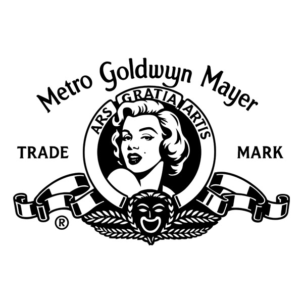 Stickers muraux: Sticker mural logo MGM Marilyn Monroe