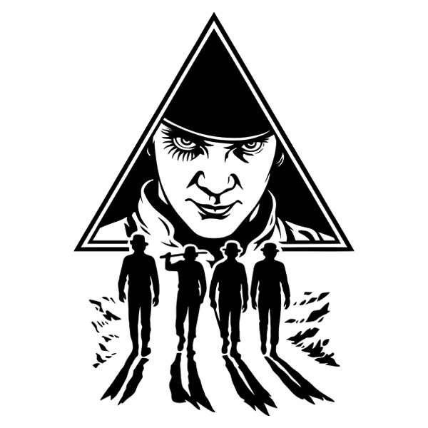 Stickers muraux: A Clockwork Orange