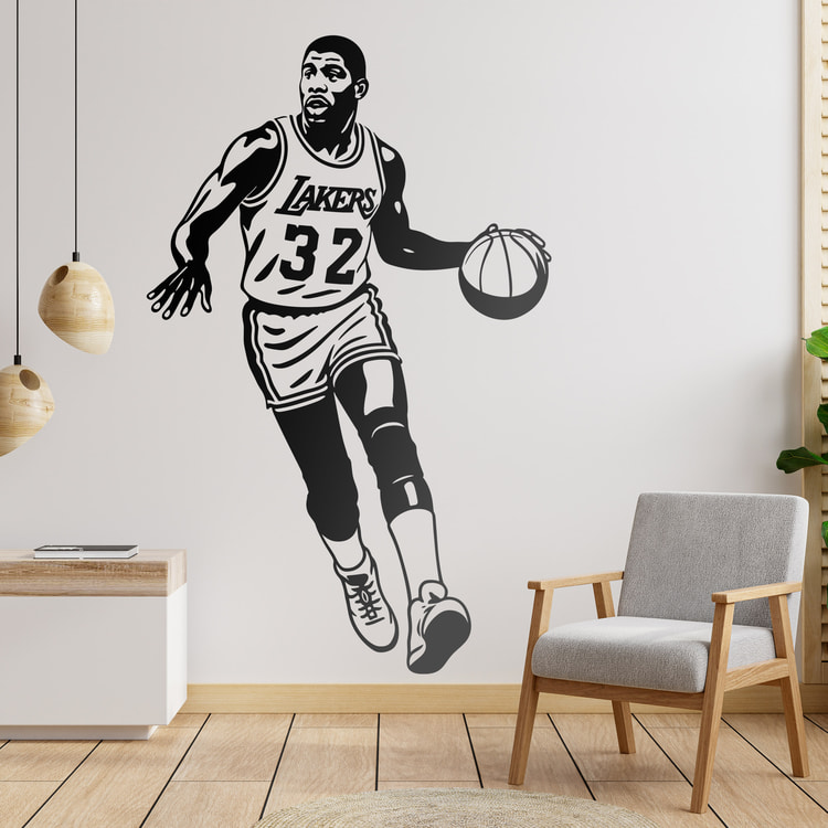 Stickers muraux: Magic Johnson