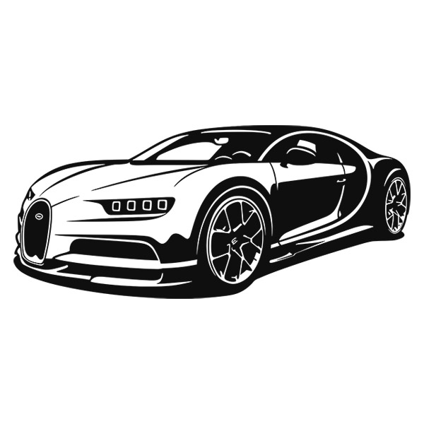 Stickers muraux: Bugatti Chiron