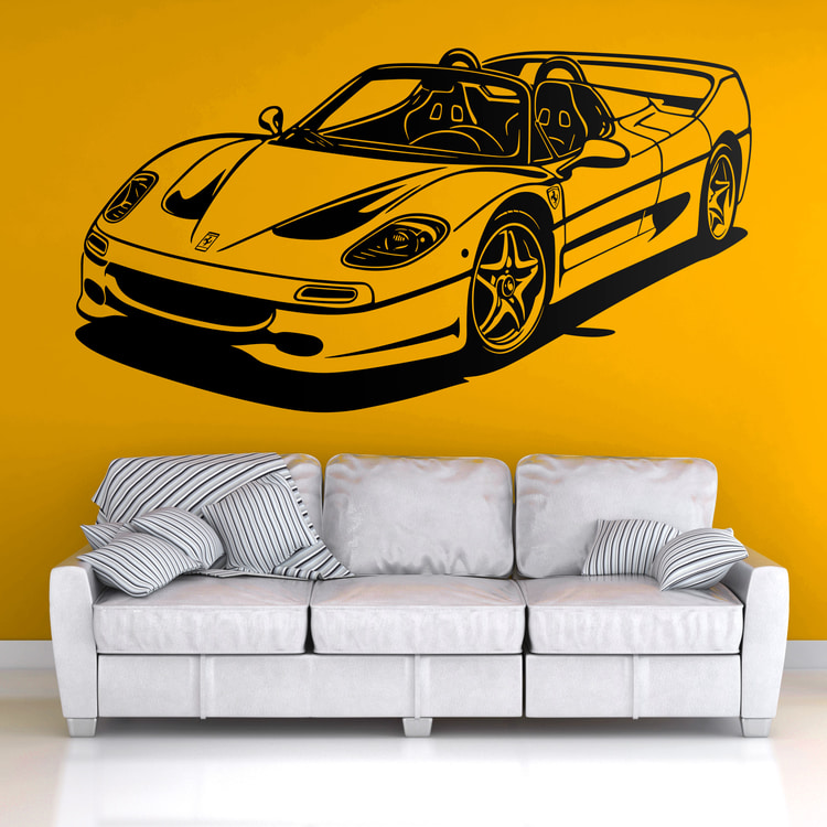 Stickers muraux: Ferrari F-50