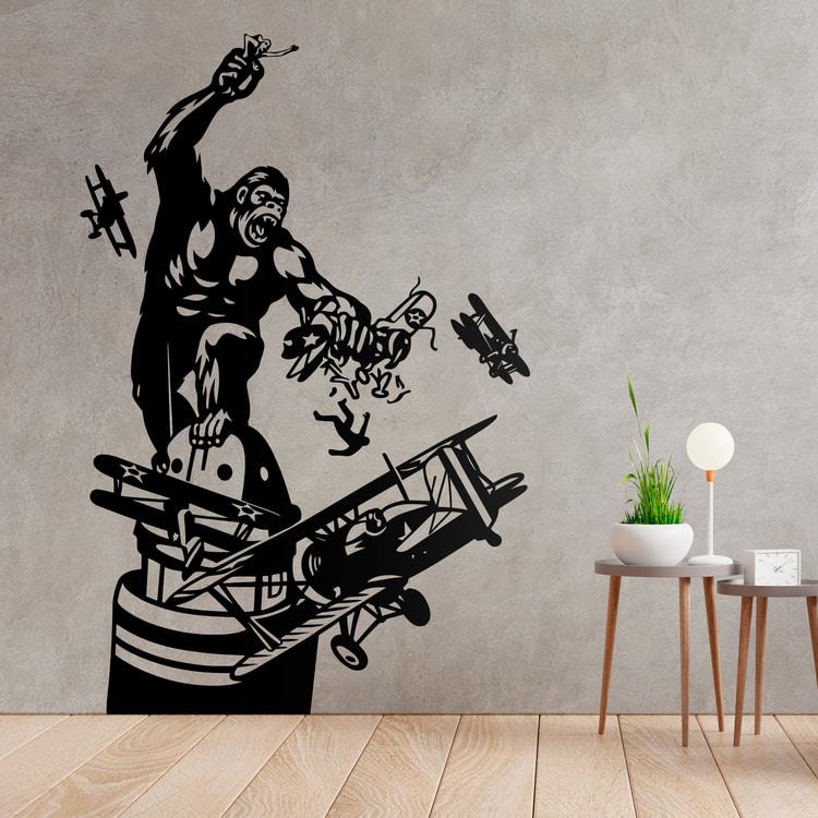 Stickers muraux: King Kong 1933