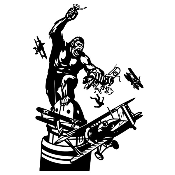 Stickers muraux: King Kong 1933