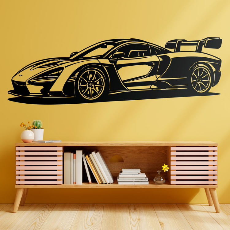 Stickers muraux: McLaren Senna