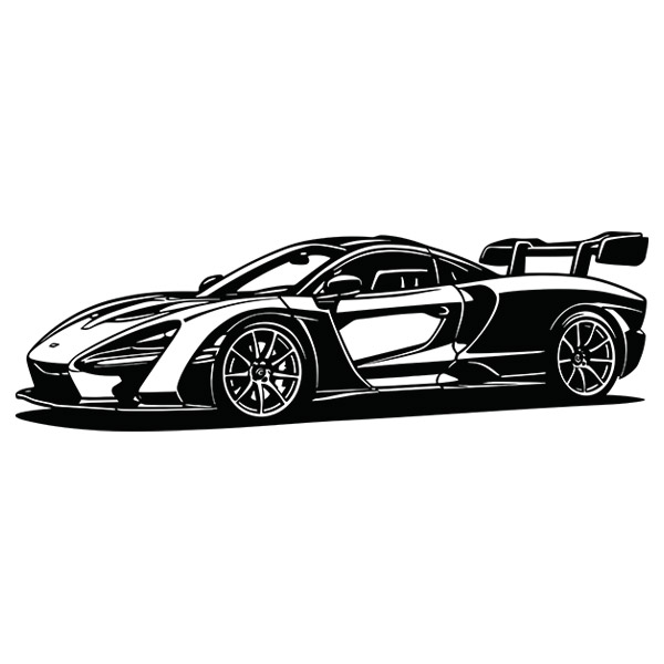 Stickers muraux: McLaren Senna