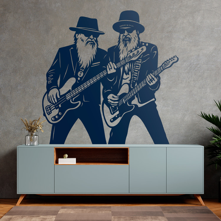 Stickers muraux: ZZ Top