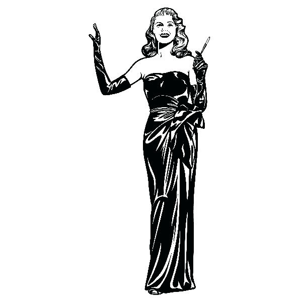 Stickers muraux: Gilda - Rita Hayworth