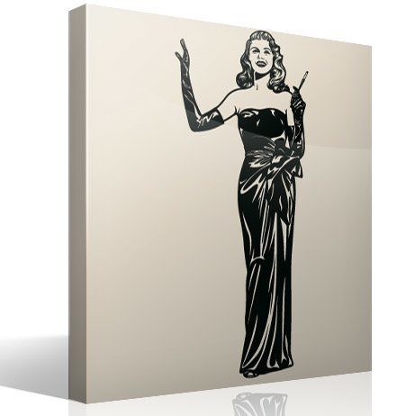 Stickers muraux: Gilda - Rita Hayworth