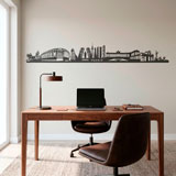Stickers muraux: Skyline de Madrid 7