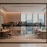 Stickers muraux: Skyline de Madrid 8