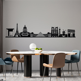 Stickers muraux: Skyline de Paris 3