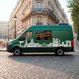 Stickers muraux: Skyline de Paris 7