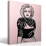 Stickers muraux: Marilyn Monroe 3