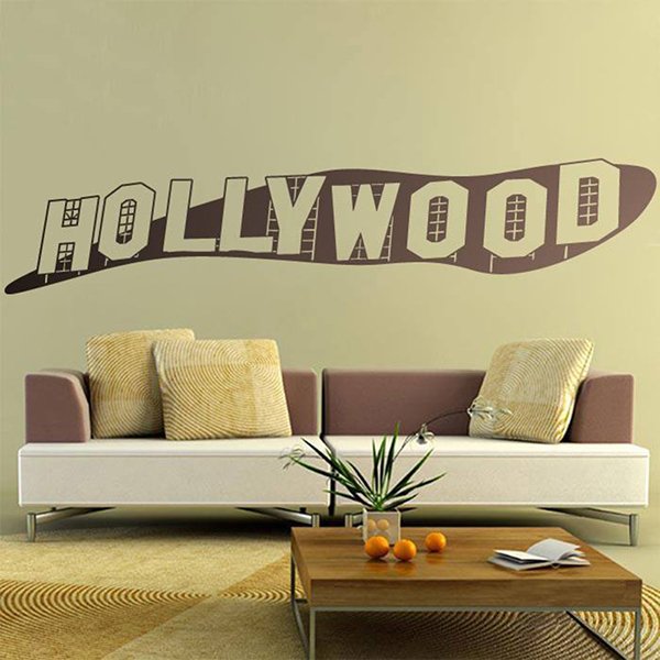 Stickers muraux: Signe Hollywood