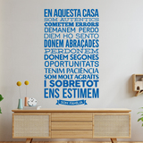 Stickers muraux: En aquesta casa som autèntics 3