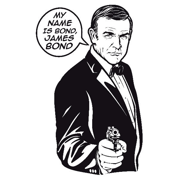 Stickers muraux: My name is Bond