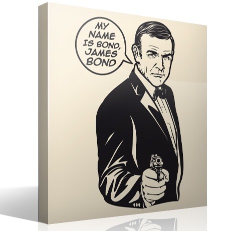 Stickers muraux: My name is Bond