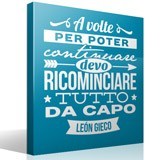 Stickers muraux: A volte per poter continuare... 3