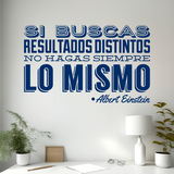 Stickers muraux: Si buscas resultados distintos... 2