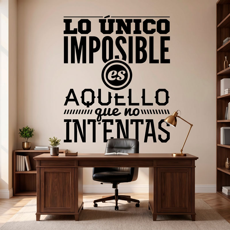 Lo &uacute;nico imposible es... 5/10