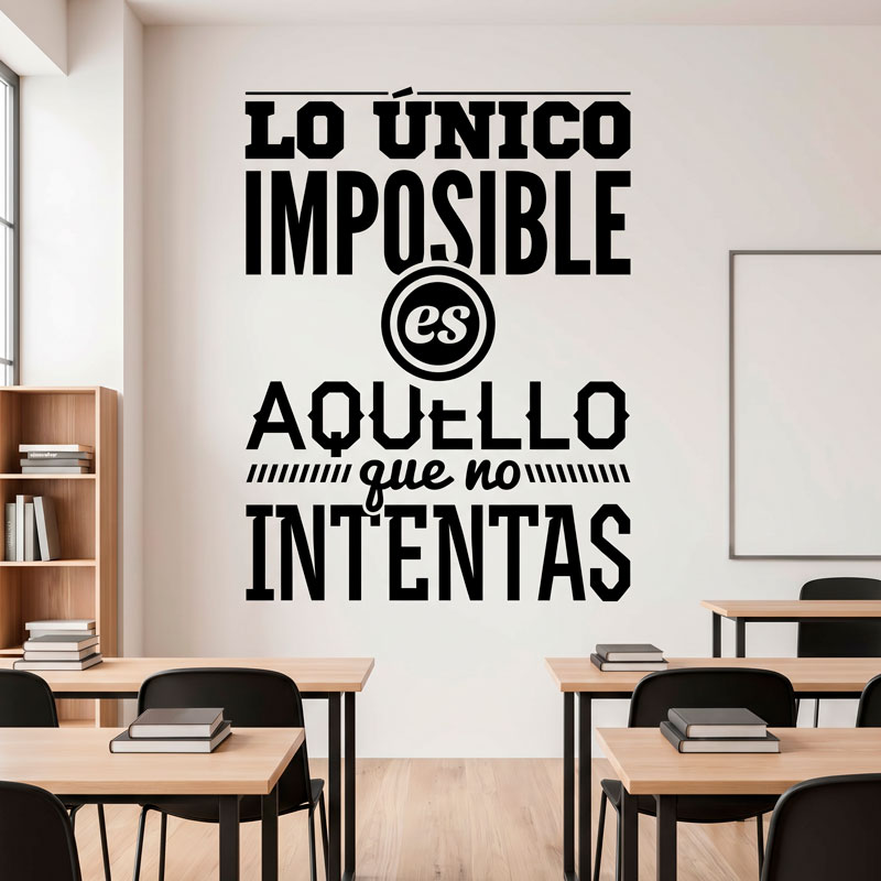 Lo &uacute;nico imposible es... 7/10