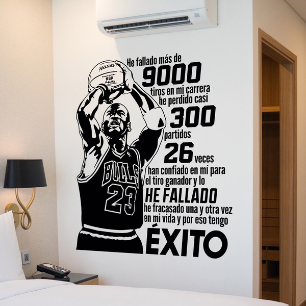 Stickers muraux: He fallado - Michael Jordan