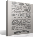 Stickers muraux: Regole della cucina 3