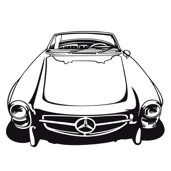 Stickers muraux: Mercedes-Benz 300 SL