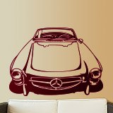 Stickers muraux: Mercedes-Benz 300 SL 3