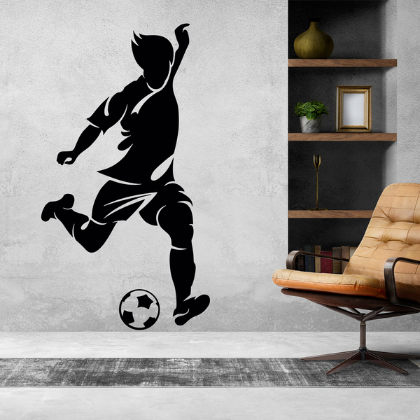 Stickers muraux: Joueur de foot