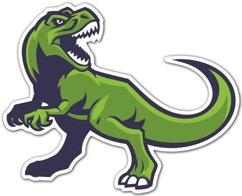 Autocollants: Dinosaure Rex