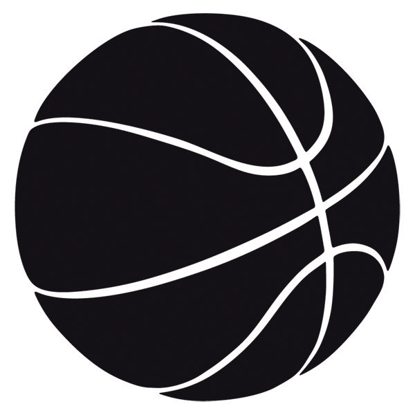 Stickers muraux: Ballon de Basket