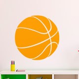 Stickers muraux: Ballon de Basket 2