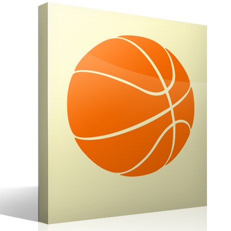 Stickers muraux: Ballon de Basket