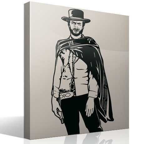 Stickers muraux: Clint Eastwood Western