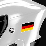 Autocollants: Drapeau Allemagne 3