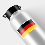 Autocollants: Drapeau Allemagne 6