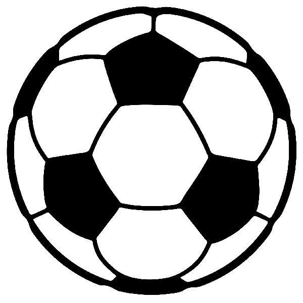 Stickers muraux: Ballon de football