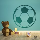 Stickers muraux: Ballon de football 2