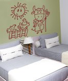 Stickers pour enfants: La ferme de vache 6