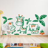 Stickers pour enfants: Animaux de la jungle multicolores 2