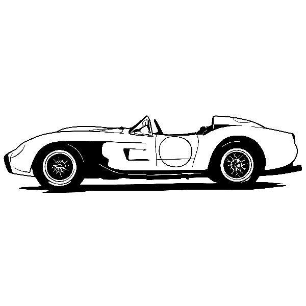 Stickers muraux: Ferrari Testa Rossa 1957