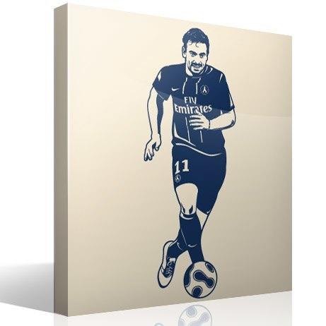 Stickers muraux: Footballeur 1