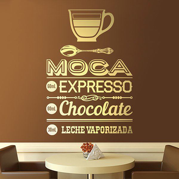 Stickers muraux: Café Moca