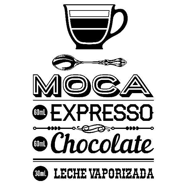 Stickers muraux: Café Moca