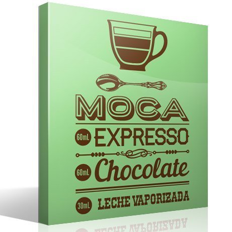 Stickers muraux: Café Moca