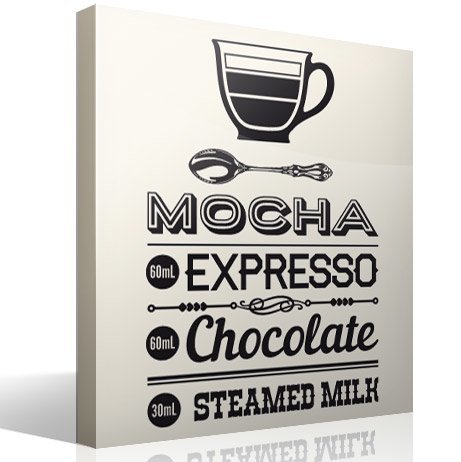 Stickers muraux: Coffee Mocka