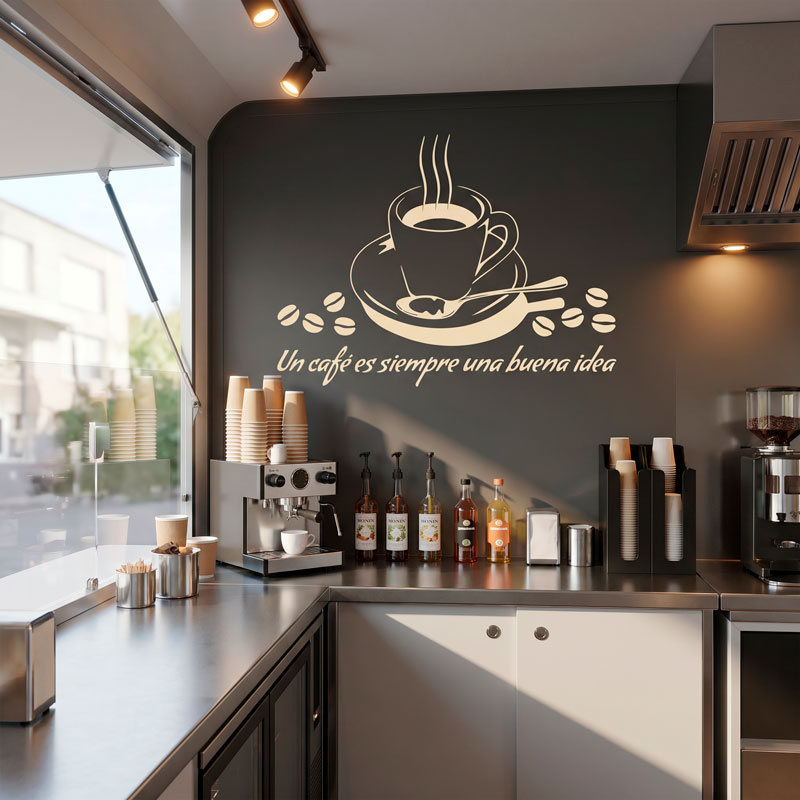 Un caf&eacute; est toujours une bonne id&eacute;e - Espagnol 6/8