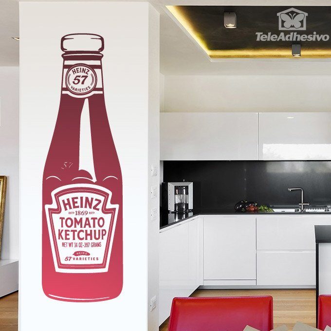 Stickers muraux: Heinz Ketchup