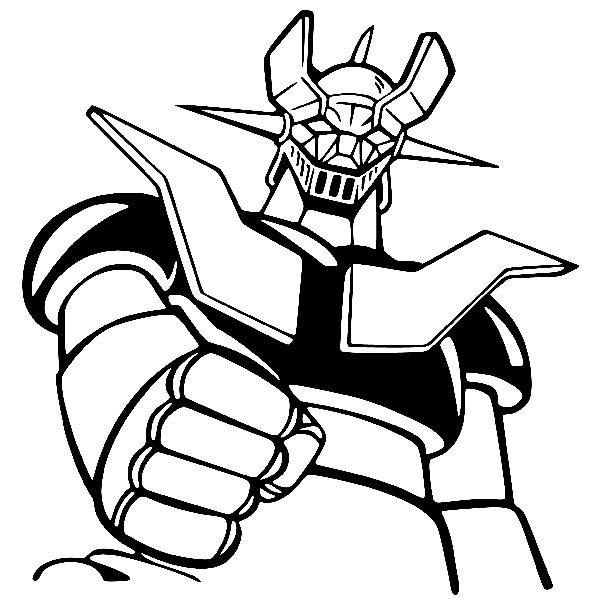 Stickers muraux: Mazinger Z